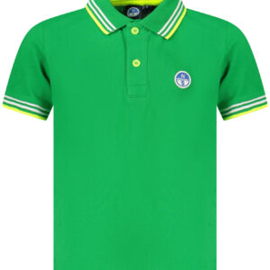 NORTH SAILS CHILDREN'S SHORT SLEEVE POLO GREEN