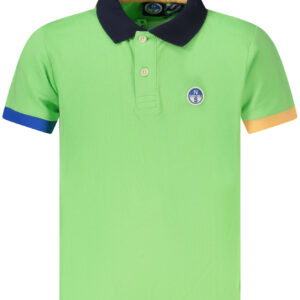 NORTH SAILS CHILDREN'S SHORT SLEEVE POLO GREEN