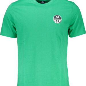 NORTH SAILS GREEN MEN'S SHORT SLEEVED T-SHIRT