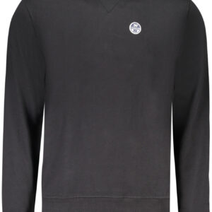 NORTH SAILS MEN'S BLACK ZIP-UP SWEATSHIRT