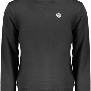 NORTH SAILS MEN'S BLACK ZIP-UP SWEATSHIRT