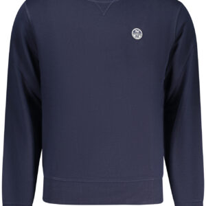NORTH SAILS MEN'S BLUE ZIP-UP SWEATSHIRT
