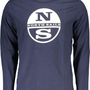 NORTH SAILS MEN'S LONG SLEEVE T-SHIRT BLUE