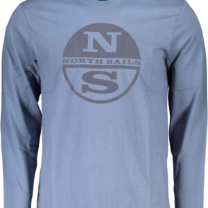 NORTH SAILS MEN'S LONG SLEEVE T-SHIRT BLUE