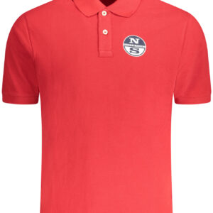 NORTH SAILS MEN'S SHORT SLEEVE POLO SHIRT RED
