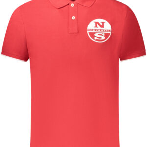NORTH SAILS MEN'S SHORT SLEEVE POLO SHIRT RED