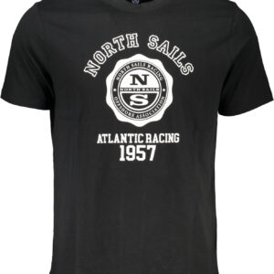 NORTH SAILS MEN'S SHORT SLEEVE T-SHIRT BLACK