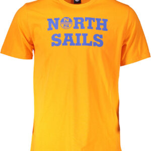 NORTH SAILS MEN'S SHORT SLEEVE T-SHIRT ORANGE