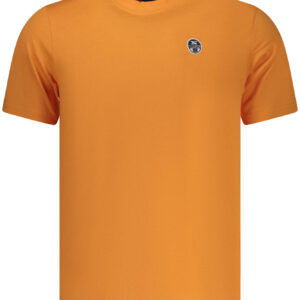 NORTH SAILS MEN'S SHORT-SLEEVE T-SHIRT ORANGE