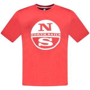 NORTH SAILS MEN'S SHORT SLEEVE T-SHIRT RED
