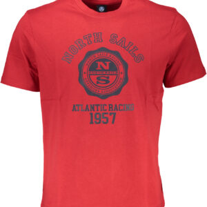 NORTH SAILS MEN'S SHORT SLEEVE T-SHIRT RED