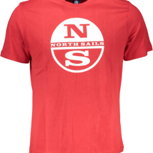 NORTH SAILS MEN'S SHORT SLEEVE T-SHIRT RED