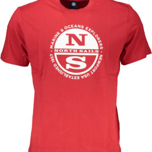 NORTH SAILS MEN'S SHORT SLEEVE T-SHIRT RED