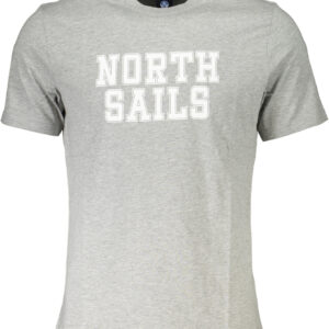 NORTH SAILS MEN'S SHORT SLEEVED T-SHIRT GRAY