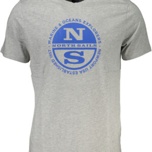 NORTH SAILS MEN'S SHORT SLEEVED T-SHIRT GRAY