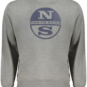 NORTH SAILS MEN'S ZIP-UP SWEATSHIRT GREY