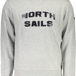 NORTH SAILS MEN'S ZIP-UP SWEATSHIRT GREY