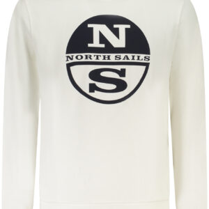 NORTH SAILS MEN'S ZIP-UP SWEATSHIRT WHITE