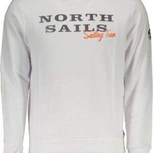 NORTH SAILS MEN'S ZIP-UP SWEATSHIRT WHITE