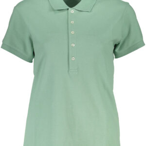 NORTH SAILS POLO SHORT SLEEVE WOMAN GREEN