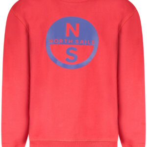 NORTH SAILS RED CHILDREN'S ZIP-LESS SWEATSHIRT