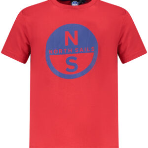 NORTH SAILS SHORT SLEEVE T-SHIRT CHILDREN RED