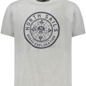NORTH SAILS SHORT SLEEVE T-SHIRT MEN GREY