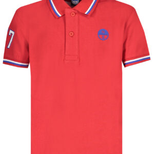 NORTH SAILS SHORT SLEEVED POLO SHIRT FOR KIDS RED