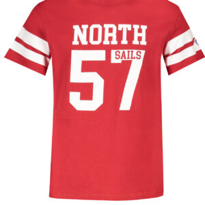 NORTH SAILS SHORT SLEEVED T-SHIRT FOR CHILDREN RED