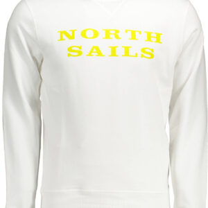 NORTH SAILS SWEATSHIRT WITHOUT ZIP MAN WHITE