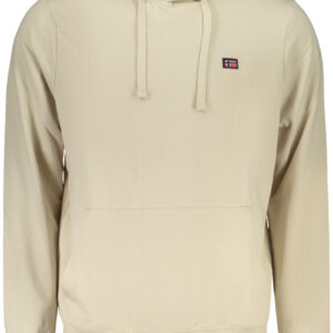 NORWAY 1963 MEN'S BEIGE ZIP-UP SWEATSHIRT