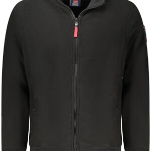 NORWAY 1963 MEN'S BLACK ZIP-UP SWEATSHIRT