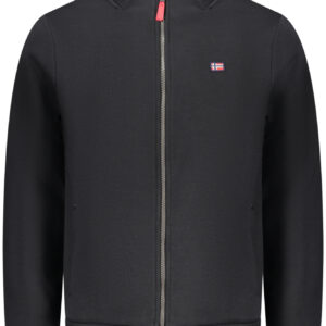 NORWAY 1963 MEN'S BLACK ZIP-UP SWEATSHIRT