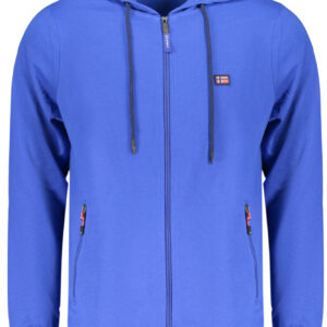 NORWAY 1963 MEN'S BLUE ZIP-UP SWEATSHIRT