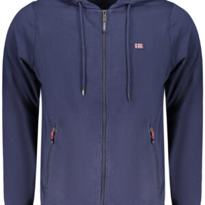 NORWAY 1963 MEN'S BLUE ZIP-UP SWEATSHIRT