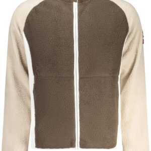 NORWAY 1963 MEN'S BROWN ZIP-UP SWEATSHIRT