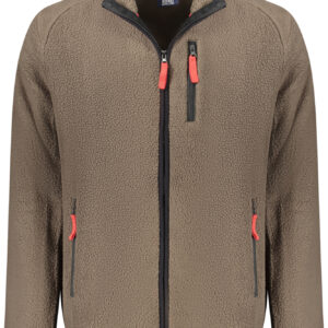 NORWAY 1963 MEN'S BROWN ZIP-UP SWEATSHIRT