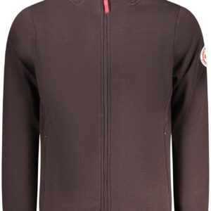 NORWAY 1963 MEN'S BROWN ZIP-UP SWEATSHIRT