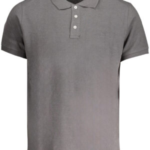 NORWAY 1963 MEN'S GRAY SHORT SLEEVED POLO SHIRT