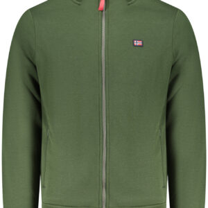 NORWAY 1963 MEN'S GREEN ZIP-UP SWEATSHIRT