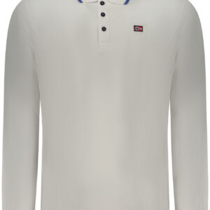 NORWAY 1963 MEN'S LONG-SLEEVED POLO SHIRT WHITE