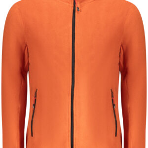 NORWAY 1963 MEN'S ORANGE ZIP-UP SWEATSHIRT