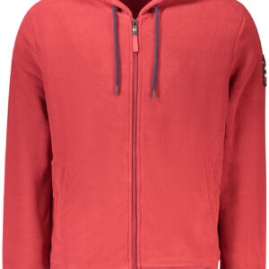 NORWAY 1963 MEN'S RED ZIP-UP SWEATSHIRT