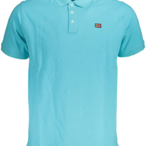 NORWAY 1963 MEN'S SHORT SLEEVE POLO SHIRT BLUE