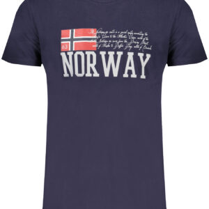 NORWAY 1963 MEN'S SHORT SLEEVE T-SHIRT BLUE