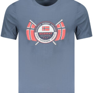 NORWAY 1963 MEN'S SHORT SLEEVE T-SHIRT BLUE