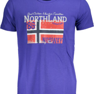 NORWAY 1963 MEN'S SHORT SLEEVE T-SHIRT BLUE