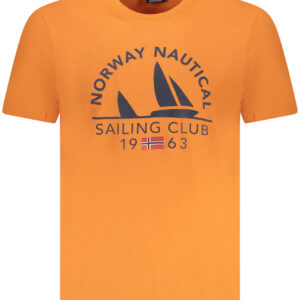 NORWAY 1963 MEN'S SHORT SLEEVE T-SHIRT ORANGE