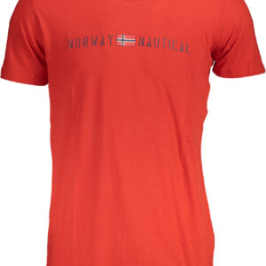 NORWAY 1963 MEN'S SHORT SLEEVE T-SHIRT RED