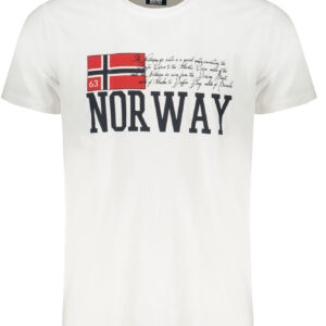 NORWAY 1963 MEN'S WHITE SHORT SLEEVE T-SHIRT